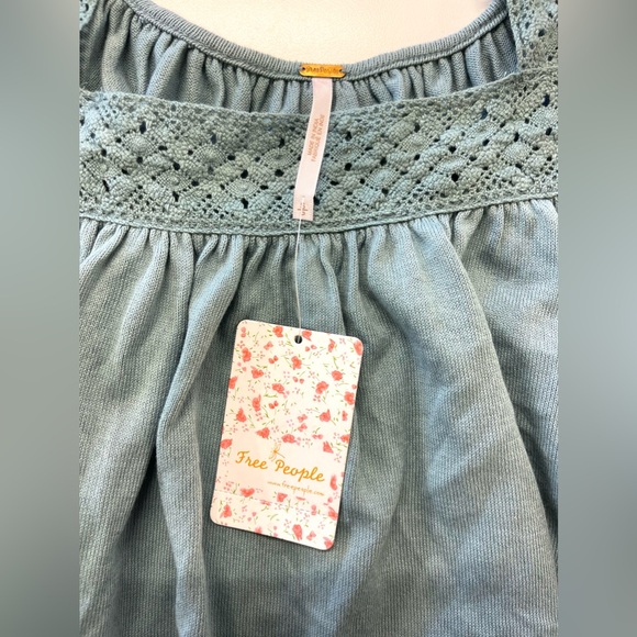 NWT Free People Prairie Days butterfly boho top sz SMALL Cottagecore prairie - Picture 8 of 11